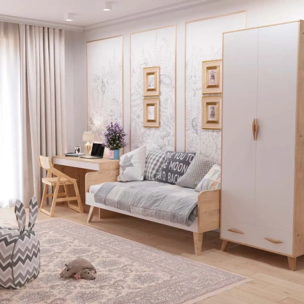 Шкаф двухстворчатый коллекция 2+2 (POP) 