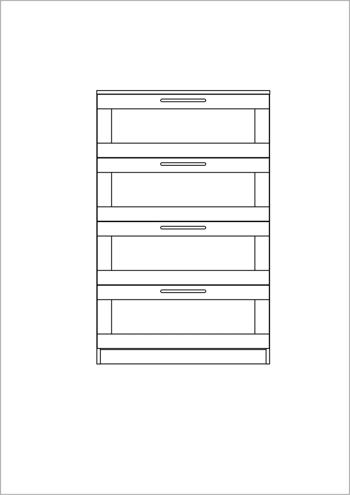 Комод Сириус 4 ящика белый (GL) Комод Сириус 4 ящика белый (GL) | Интернет магазин Масса Мебель