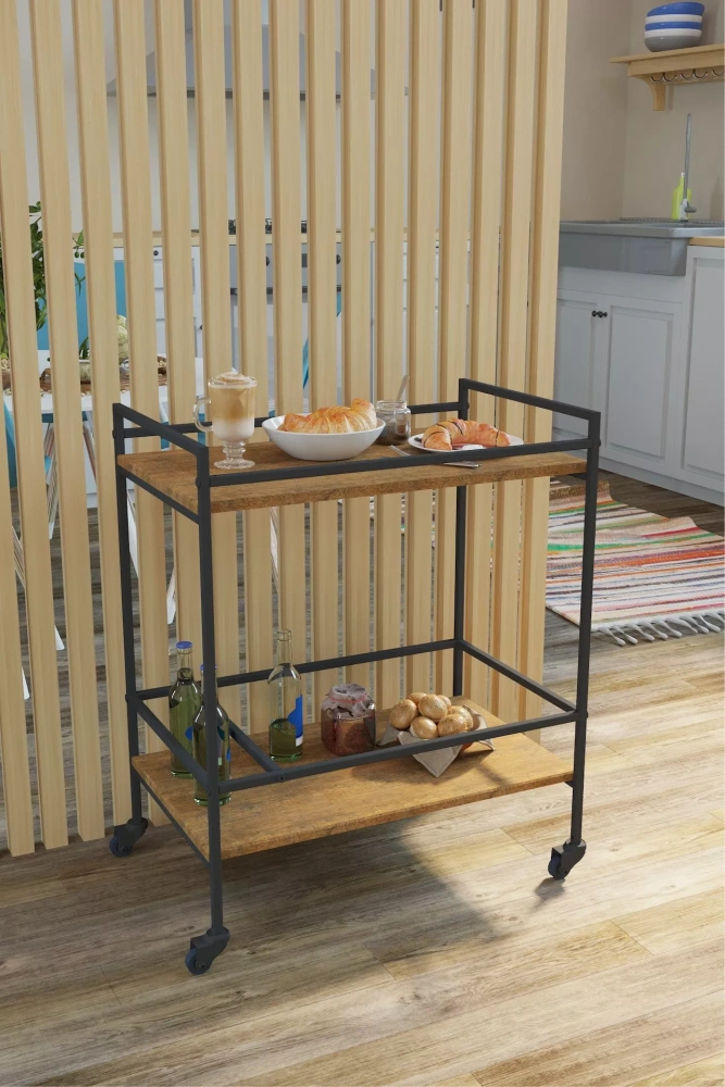 Стол сервировочный "Спич" дуб американский (KL) | Интернет магазин Масса Мебель