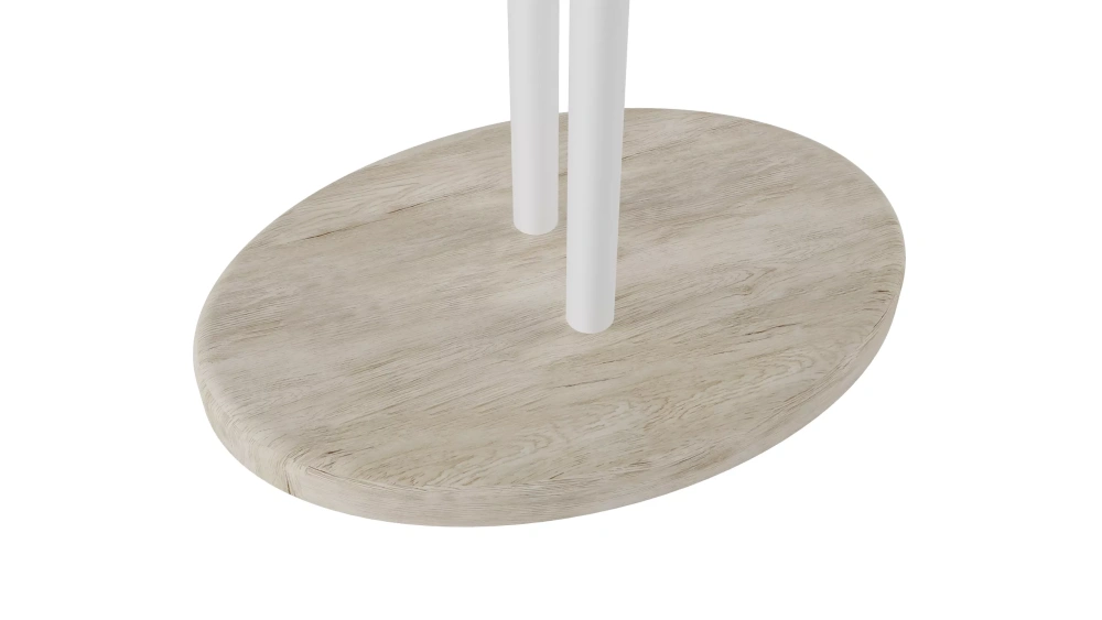 Вешалка напольная дуб беленый/белый (KL) Вешалка напольная дуб беленый/белый (KL) | Интернет магазин Масса Мебель