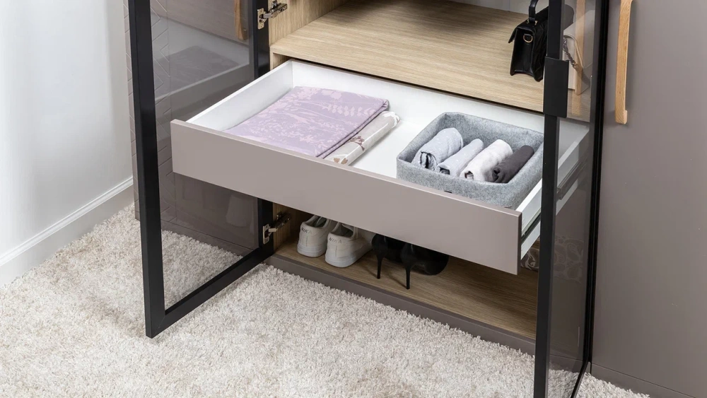 Комплект мебели в спальню Амьен №1 Плэйн/Веллюто Капучино (Mob) | Интернет магазин Масса Мебель