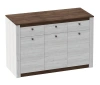 Тумба - Комод Даллас 3 двери 3 ящика (MEBG) Тумба - Комод Даллас 3 двери 3 ящика (MEBG)