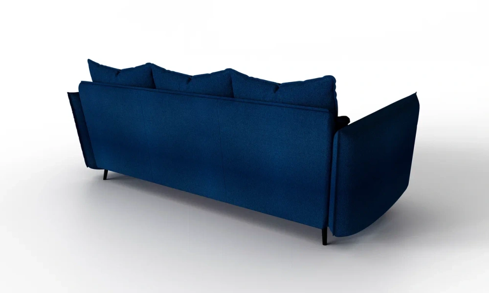 Диван прямой 3х местный Бали синий (MG) Диван прямой 3х местный Бали синий (MG) | Интернет магазин Масса Мебель