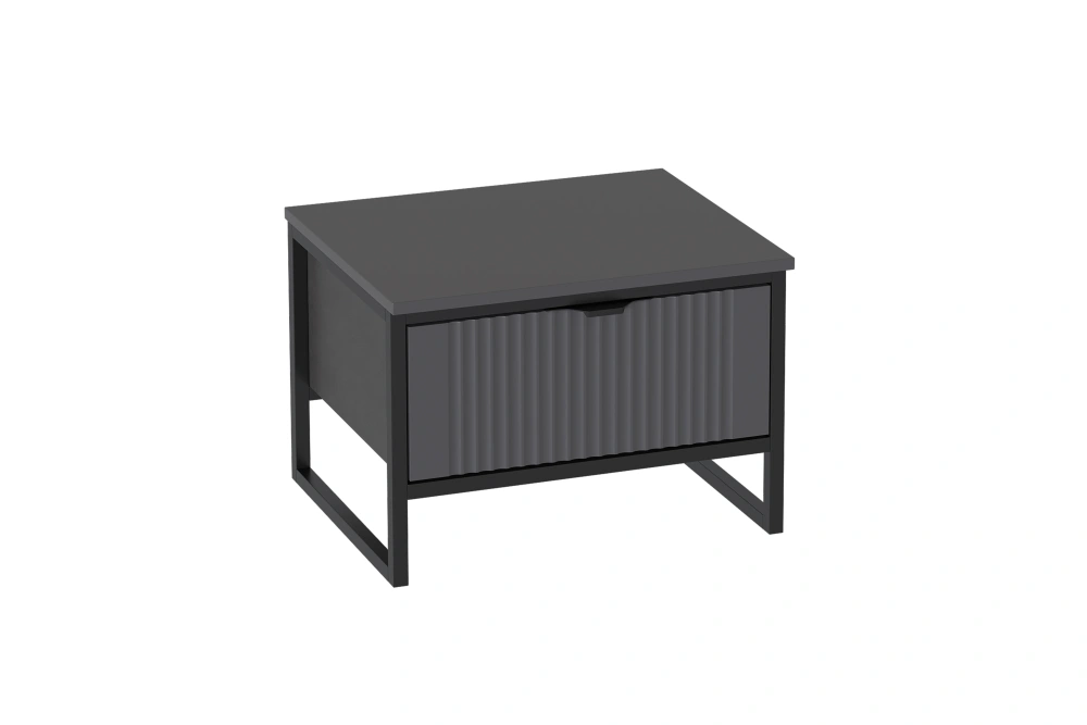 Комплект мебели для спальни Нора Металл Бруклин/Графит (MEBG) | Интернет магазин Масса Мебель