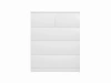 Комод Мальта белый 3+2 ящика 80х99 (GL) | Интернет магазин Масса Мебель