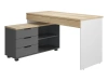Стол письменный СкайЛайт с выдвижной тумбой (COM)