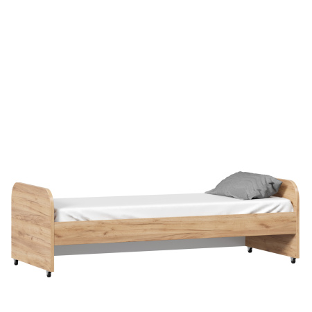 Кровать выкатная для кровати-чердака Урбан  (Дуб Золотой/Белый) ЛД