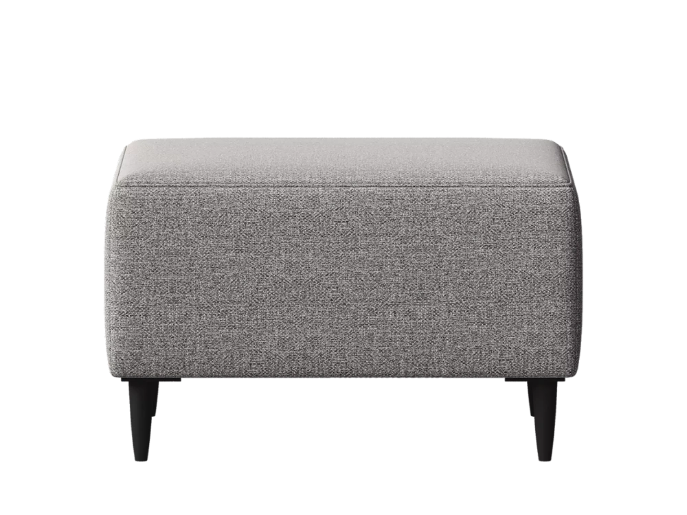 Пуф Киркас серый рогожка(GL) | Интернет магазин Масса Мебель