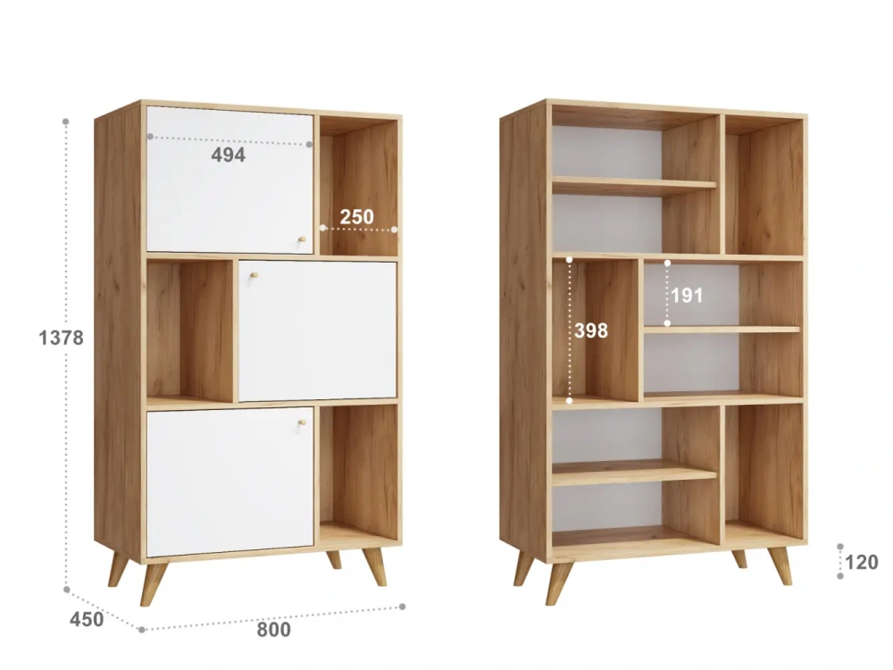 Тумба комбинированная Ирма (COM) | Интернет магазин Масса Мебель