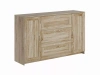 Тумба Сириус 2 двери и 3 ящика 156х95 дуб сонома (GL)