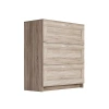 Комод Сириус 3 ящика  дуб сонома (GL)