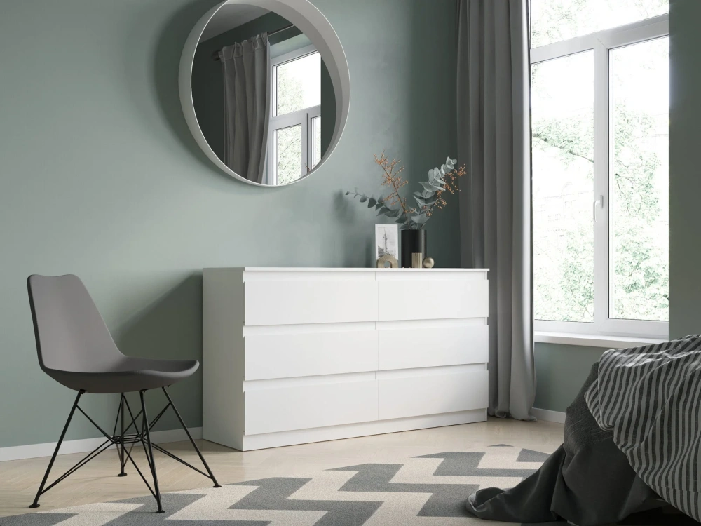 Комод-Т6 STERN белый (NK) | Интернет магазин Масса Мебель