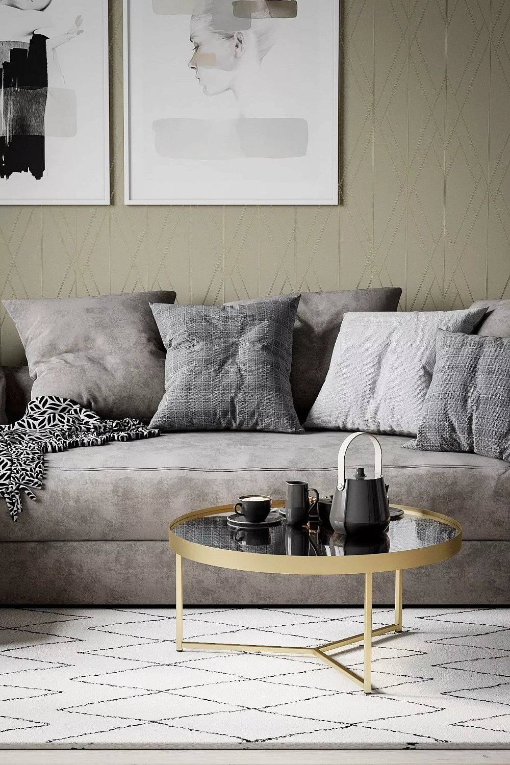 Стол журнальный Ориндж (KL)