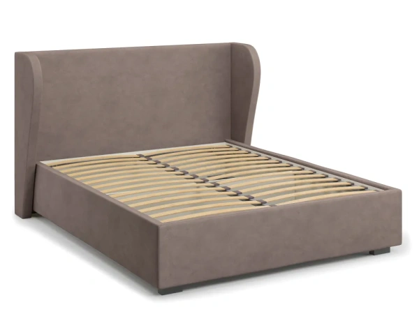 Кровать двуспальная Римини 140х200 (Светло-коричневый)