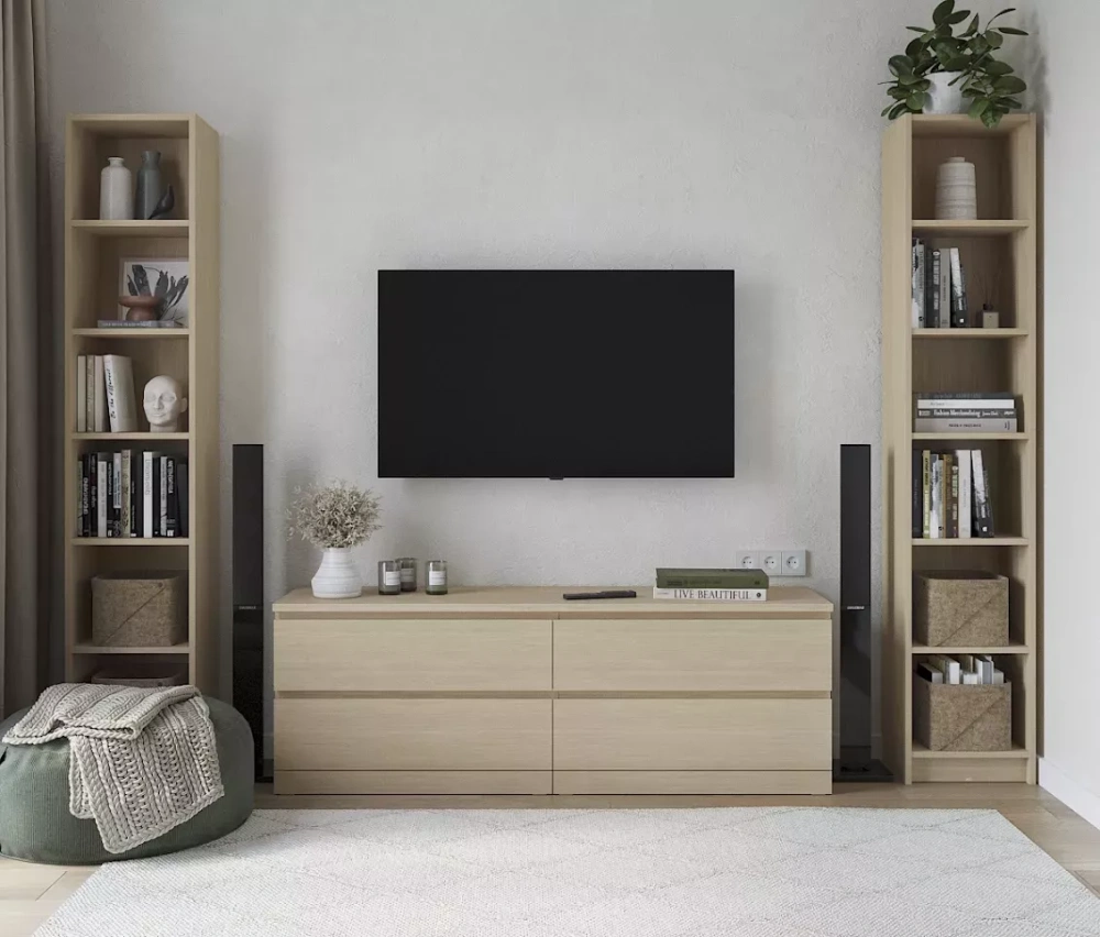 Стеллаж Варма 40 38х198 дуб сонома (GL) | Интернет магазин Масса Мебель