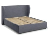 Кровать двуспальная Римини 160х200 (Серый)