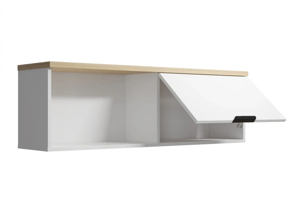 Полка навесная СкайЛайт с откидным ящиком (COM) | Интернет магазин Масса Мебель