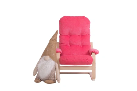 Детское кресло поэнг Онега-2 KIDS розовый вельвет (GT)