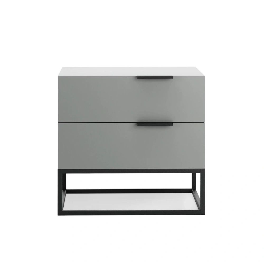 Тумба прикроватная Loft Art (MM) Выставочный образец - интернет магазин Масса Мебель