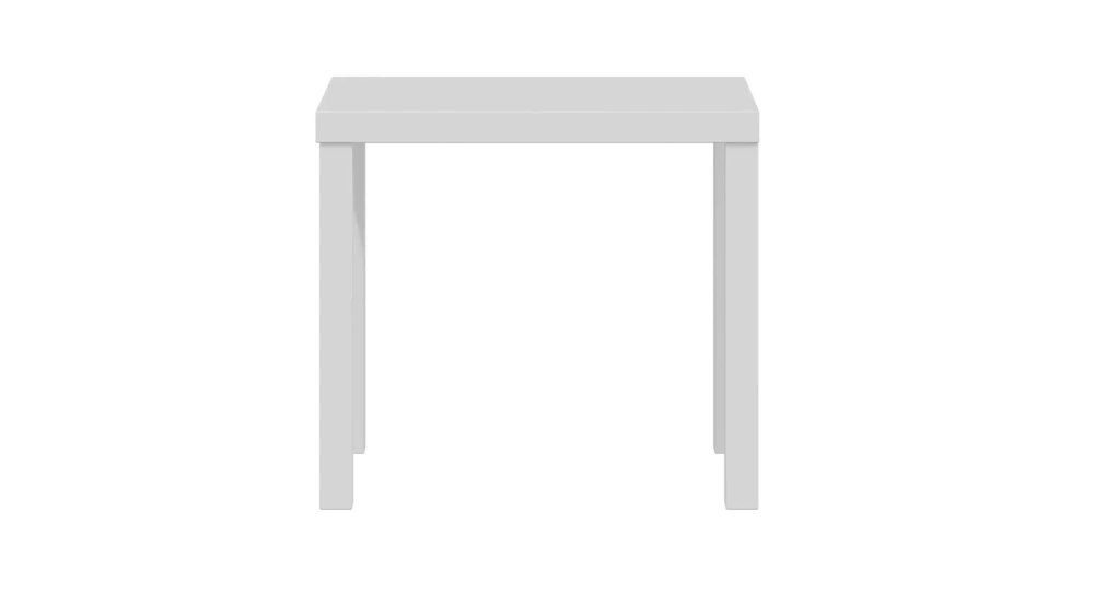 Стол журнальный Энкель 50х50 белый (GL) Стол журнальный Энкель 50х50 белый (GL) | Интернет магазин Масса Мебель