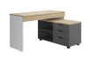 Стол письменный СкайЛайт с выдвижной тумбой правый (COM)