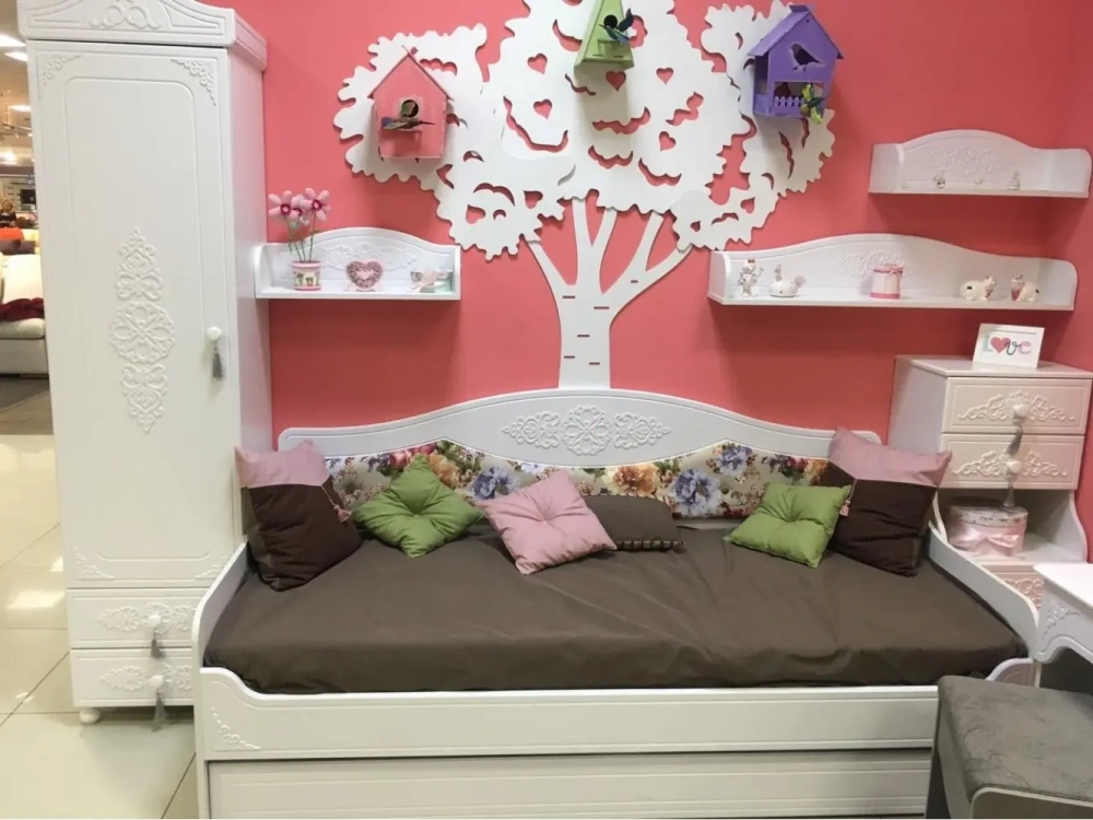 Полка настенная Ассоль 80 см (COM) | Интернет магазин Масса Мебель