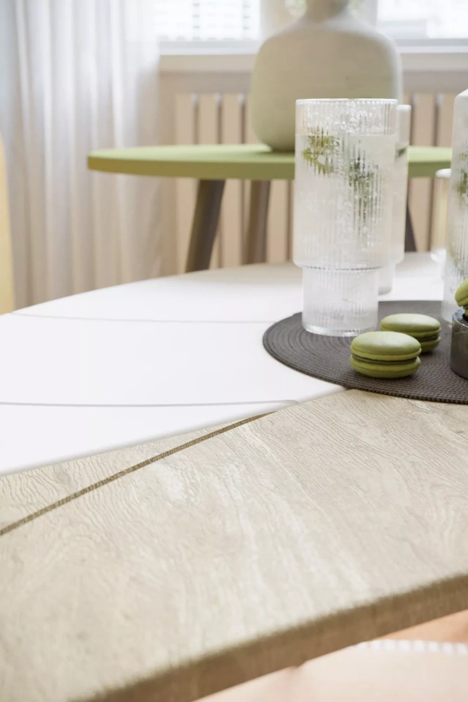 Стол журнальный Лайм дуб сонома/белый (KL) | Интернет магазин Масса Мебель