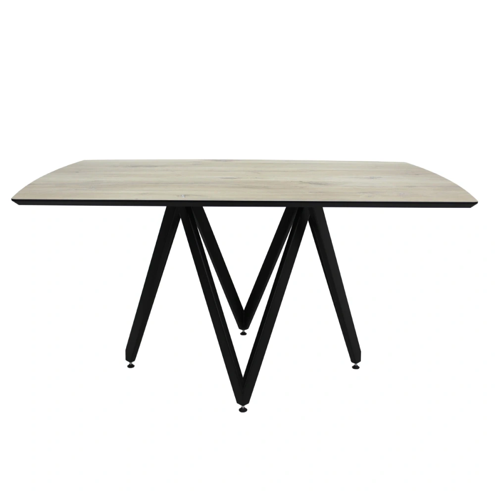 Cтол кухонный Аксиома-3 100х150 HPL дуб флагстаф (VIS) | Интернет магазин Масса Мебель