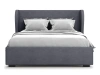 Кровать двуспальная Римини 160х200 (Серый)