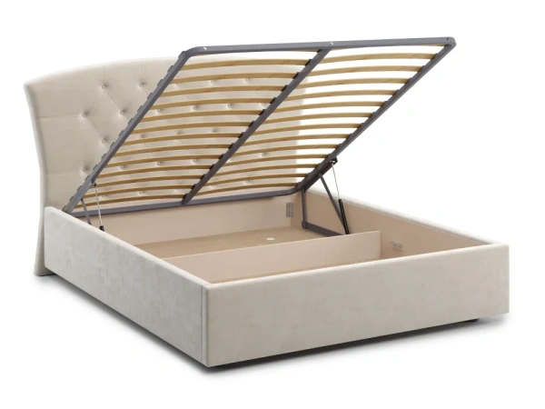 Кровать двуспальная Флоренция 140х200 (Бежевый)