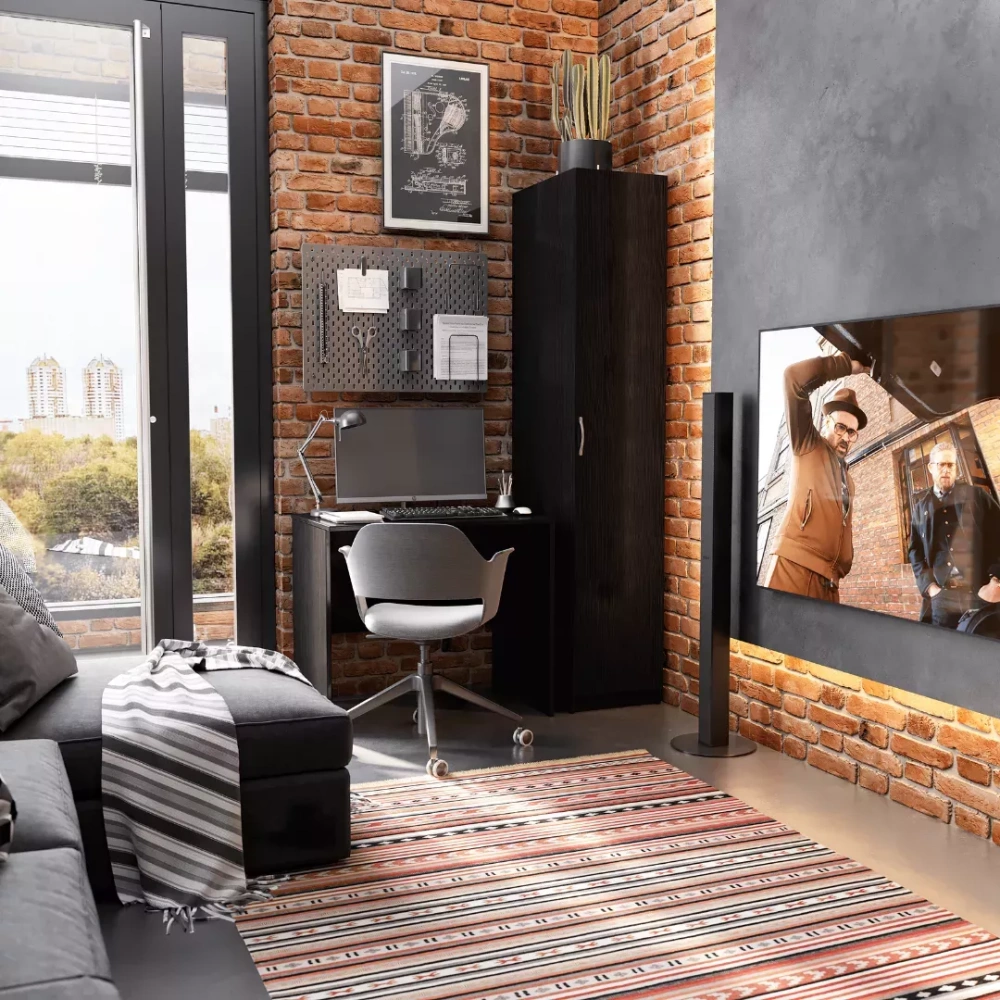 Cтол письменный КАСТОР 80х50 венге (GL) | Интернет магазин Масса Мебель