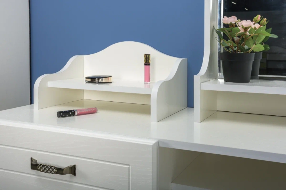 Комплект мебели в спальню Ливерпуль №2 белый ясень/ваниль (Mob) | Интернет магазин Масса Мебель